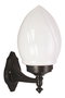 Opviq Lámpara de Pared Exterior Negra BAP-68204-BSY-M1